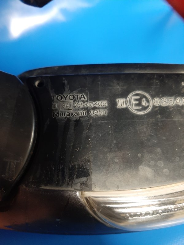 Mirror TOYOTA PRIUS - 30 09-17 Right.