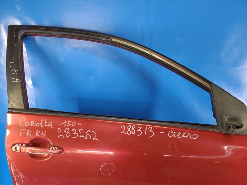 Door glass TOYOTA COROLLA 150 06-13 Right Front.