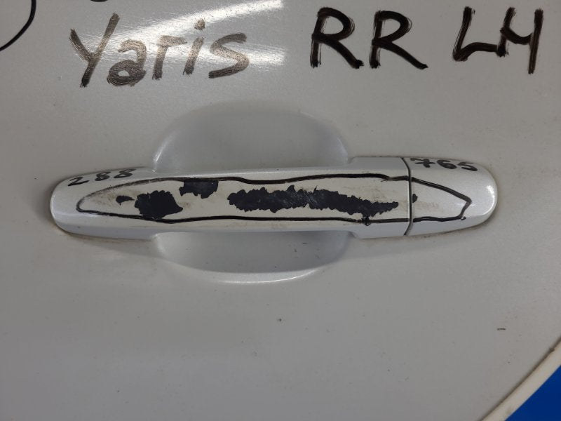 Outside door handle TOYOTA YARIS 05–11 Left. Rear.