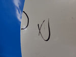 Door TOYOTA YARIS 05–11 Left. Rear.