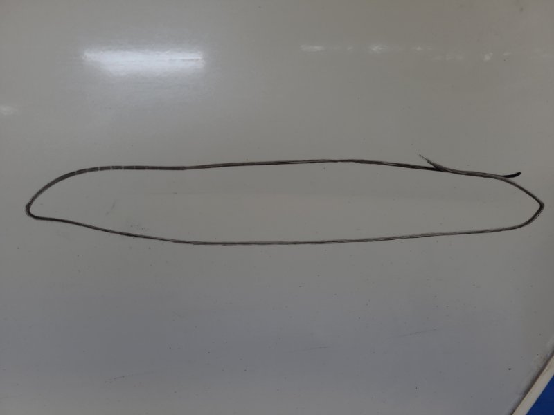 Door TOYOTA YARIS 05–11 Left. Rear.