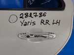 Door TOYOTA YARIS 05–11 Left. Rear.