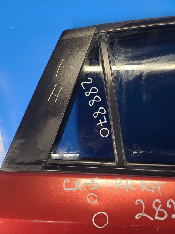 Door glass blind MAZDA CX-5 (KE) 11-17 Right Rear