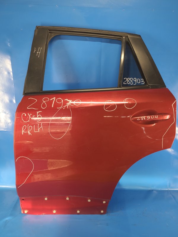 Door MAZDA CX-5 (KE) 11-17 Left. Rear.