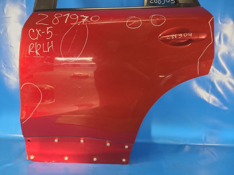 Door MAZDA CX-5 (KE) 11-17 Left. Rear.
