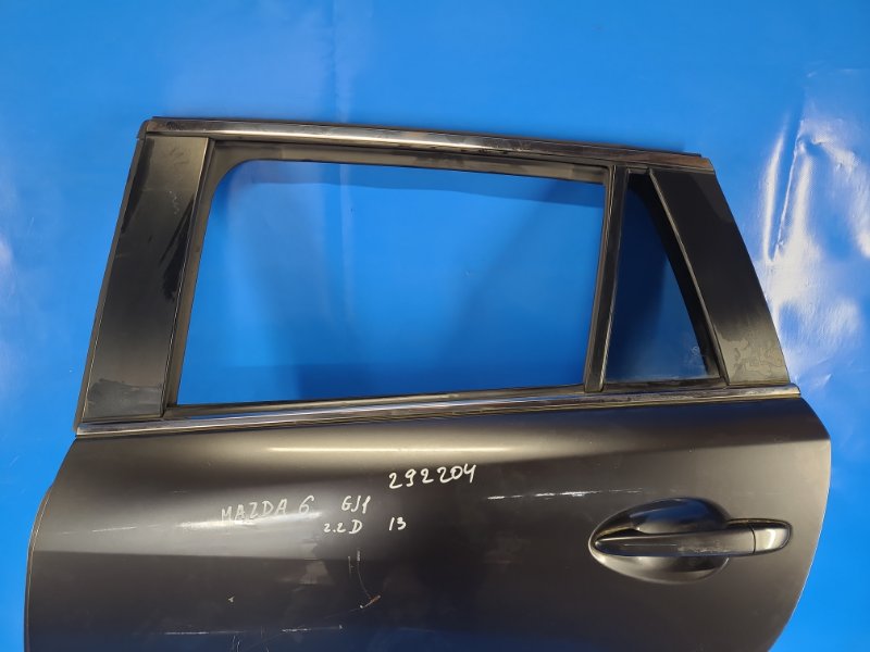 Door MAZDA 6 GJ 12- Left. Rear.