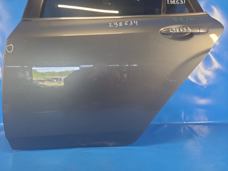 Door MAZDA 6 GH 07-12 2009 Left. Rear.