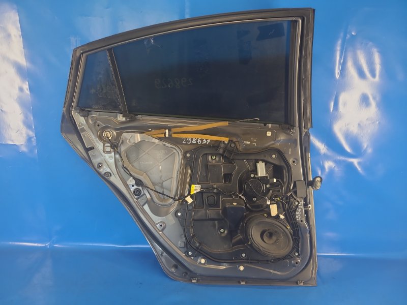 Door MAZDA 6 GH 07-12 2009 Left. Rear.
