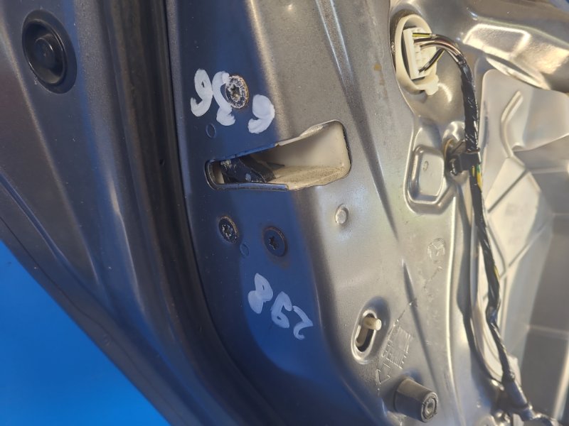 Door lock MAZDA 6 GH 07-12 2009 Left. Rear.