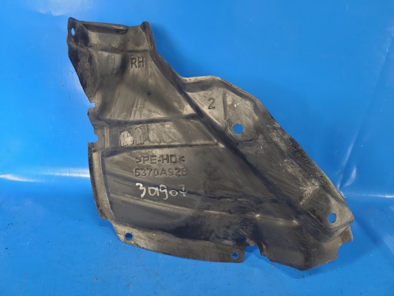 Mudguard MITSUBISHI MIRAGE 13- 2013 Right Rear
