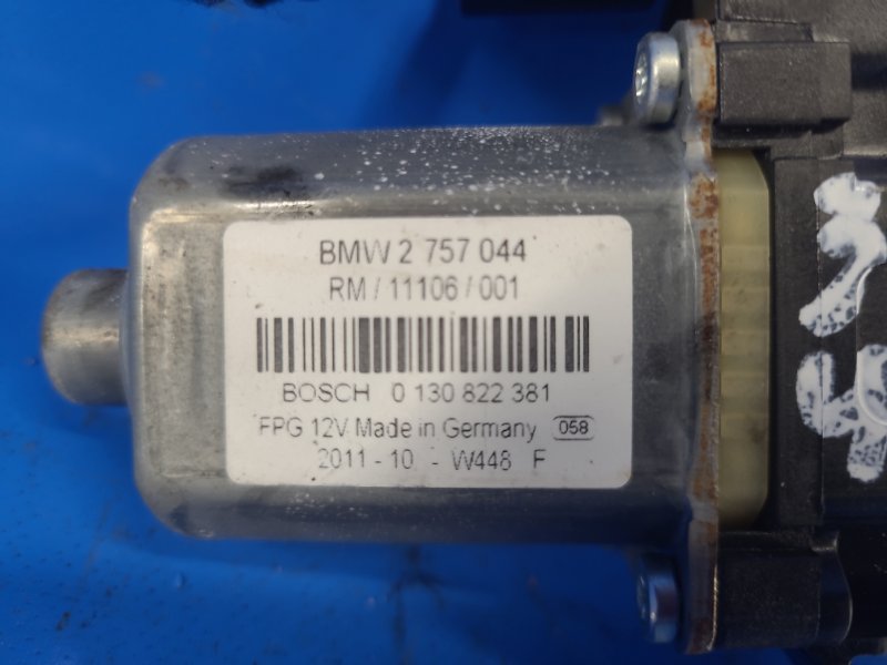 Window lift motor MINI COOPER S R57 09-15 2011 Right