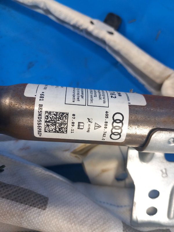 Airbag (curtain) AUDI A6 (C7) 11-18 2011 Right.