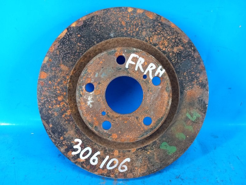Front brake disc TOYOTA CAMRY 40 06-11 2007 Right.