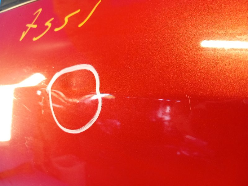 Door MAZDA 3 BL 09-13 2009 Left. Rear.