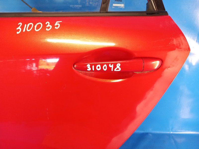 Door MAZDA 3 BL 09-13 2009 Left. Rear.