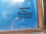 Door glass NISSAN SENTRA B17 12-21 2015 Left. Rear.