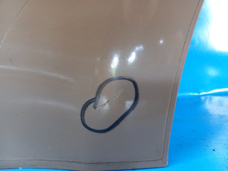 Door KIA SOUL PS 13-19 2016 Left. Rear.