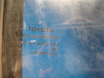 Door glass TOYOTA TUNDRA 07-13 2008 Right Rear