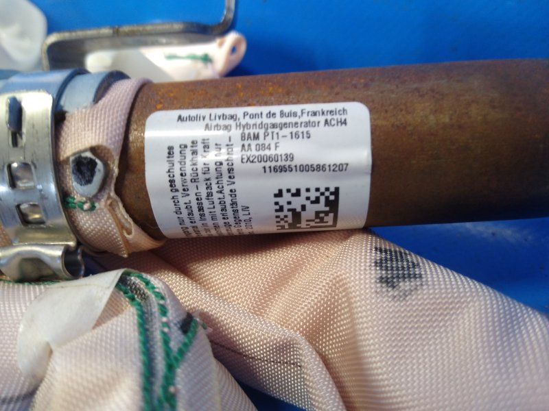 Airbag (curtain) TOYOTA PRIUS - 30 09-17 2010 Lev.
