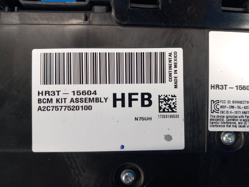 Interior fuse box for a 2017 Ford Mustang 15