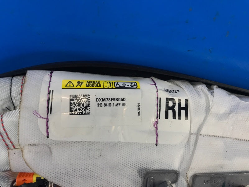 Airbag in the seat LINCOLN MKZ 13-20 2017 Right.