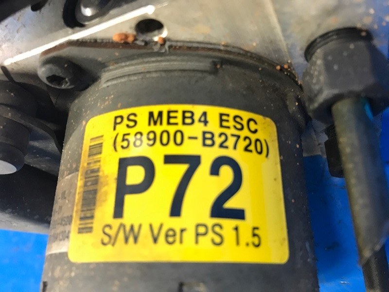 ABS unit KIA SOUL PS 13-19 2016