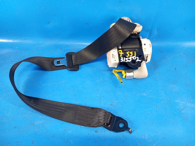 Seat belt MAZDA 3 BL 09-13 2009 Right Front.