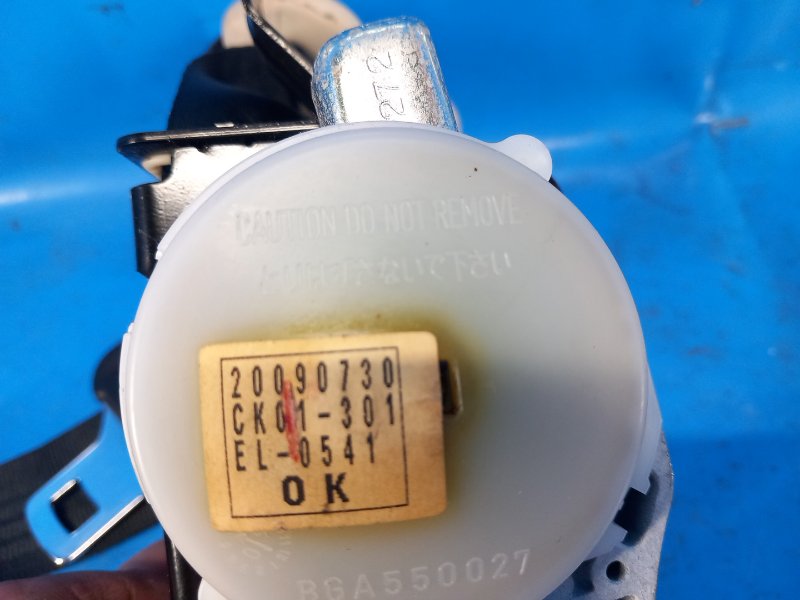 Seat belt MAZDA 3 BL 09-13 2009 Right Front.