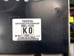 Electronic unit Toyota Prius - 30 09-17 2010
