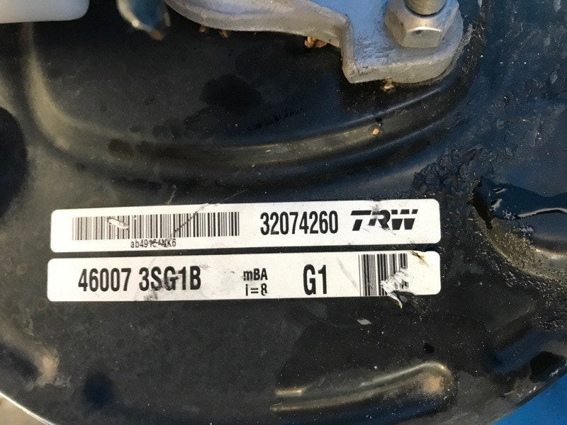 Brake booster for Nissan Sentra B17 12-21 2015