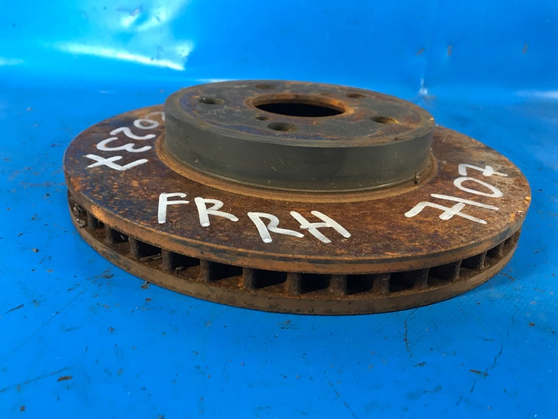 Front brake disc for Toyota Prius 16-2016
