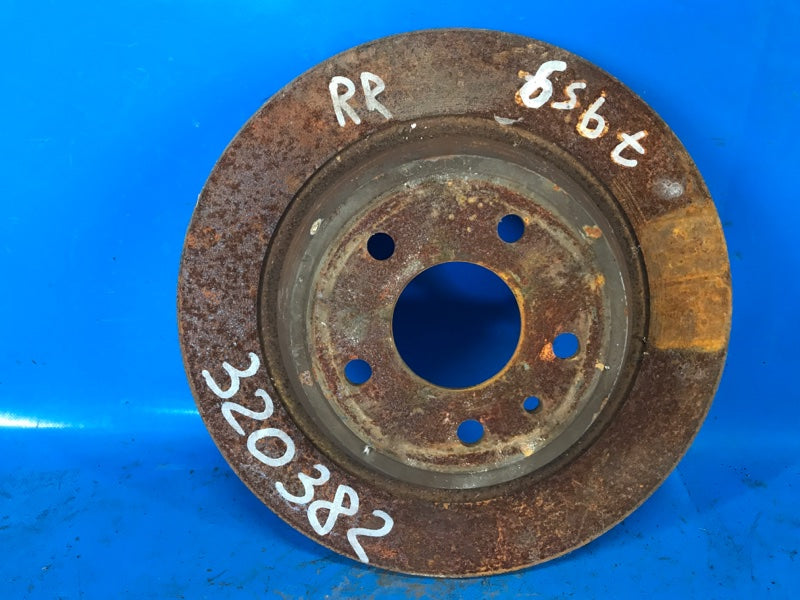 Rear brake disc FORD FUSION 14-2014