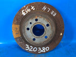 Rear brake disc FORD FUSION 14-2014