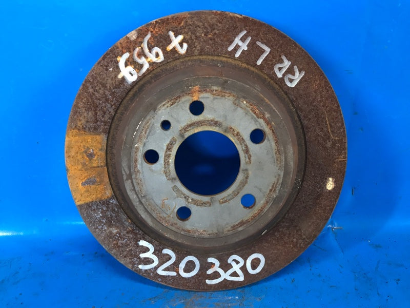 Rear brake disc FORD FUSION 14-2014