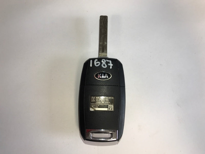 Ignition key for KIA SOUL PS 13-19 2016