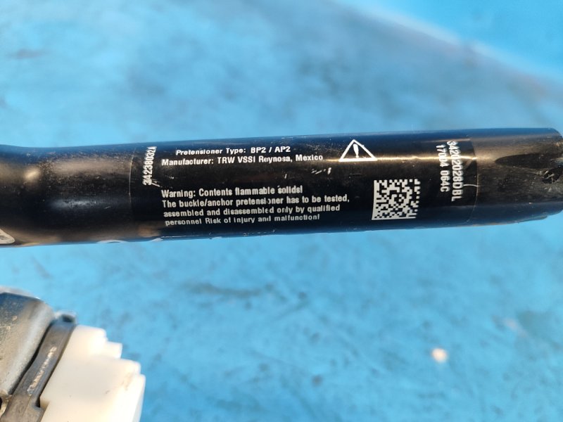 Seat belt FORD FUSION 14- Right Front.