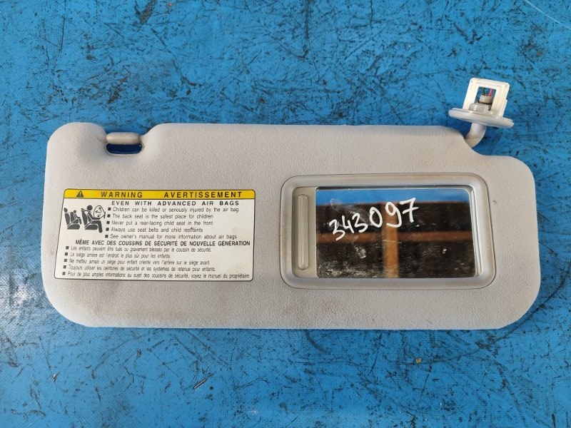Sun visor LEXUS HS250H (ANF10) 09-12 2009 Right
