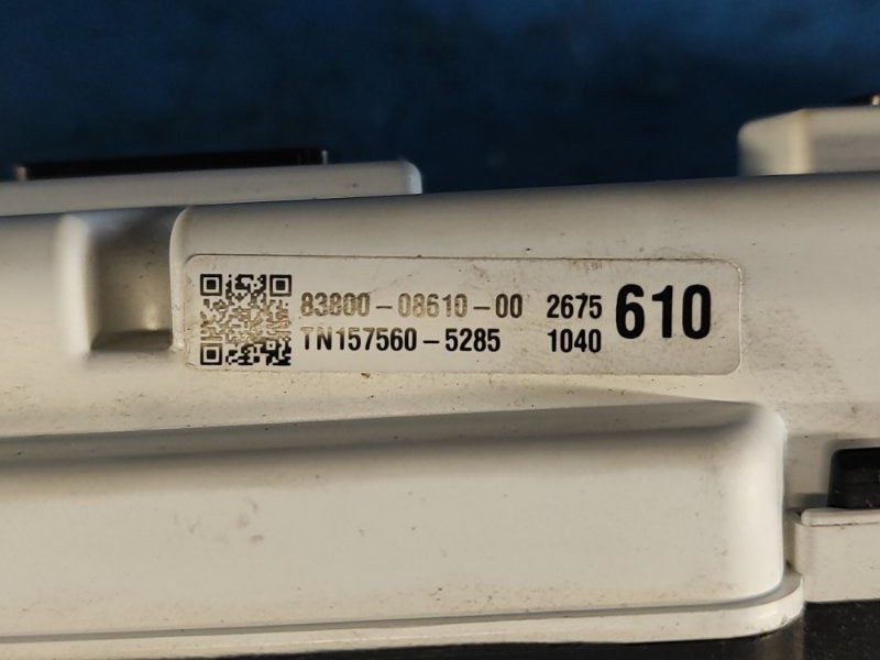 Toyota Sienna 11-16 2015 dashboard