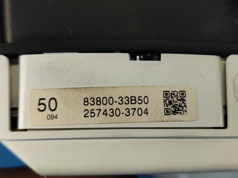 Toyota Camry 40 instrument panel 06-11 2007