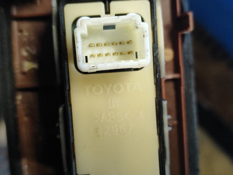 Window lift button LEXUS HS250H (ANF10) 09-12 2009 Right Front