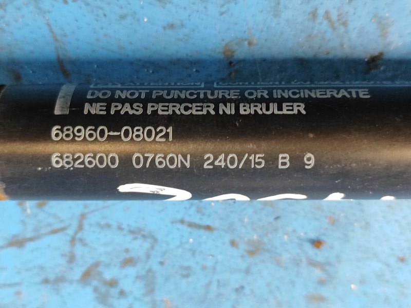 Trunk lid shock absorber TOYOTA SIENNA 11-16 2015 Left.