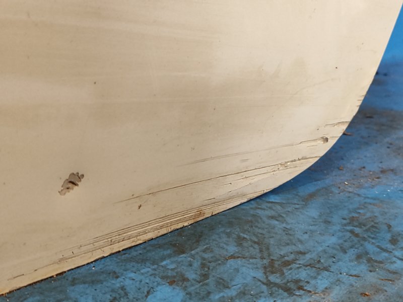 Door TOYOTA PRIUS PLUS 11-14 Left. Rear.