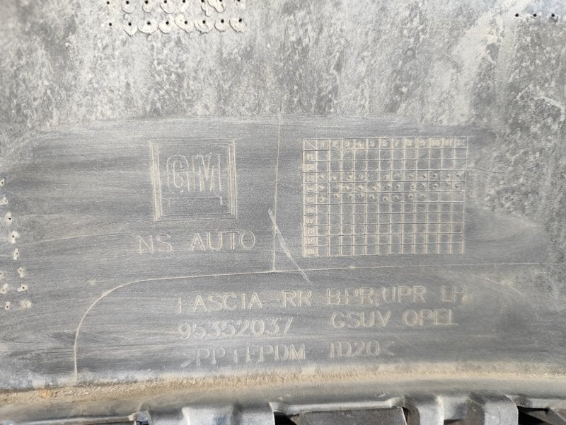 Rear bumper BUICK ENCORE 16-18
