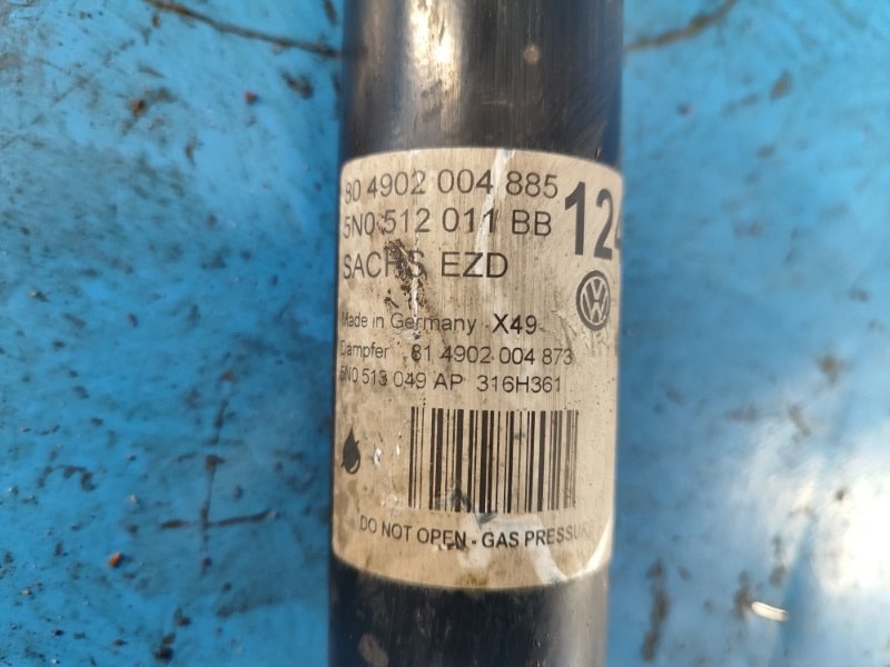 Shock absorber VOLKSWAGEN TIGUAN 08-17 2017 Rear