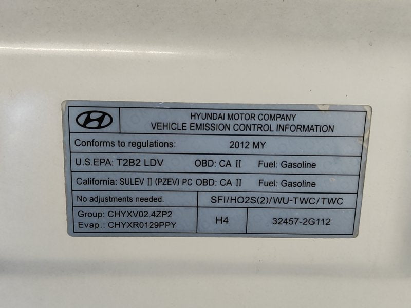 Hood Hyundai Sonata YF 10-14 2012