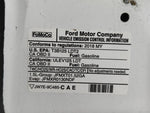 Hood FORD ESCAPE 12-19 2018