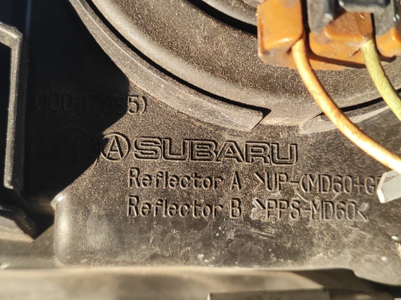 Headlight SUBARU OUTBACK 09-14 BR 2012 Right