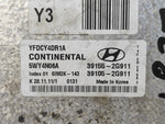 Engine control unit for Hyundai Sonata YF 10-14 2012