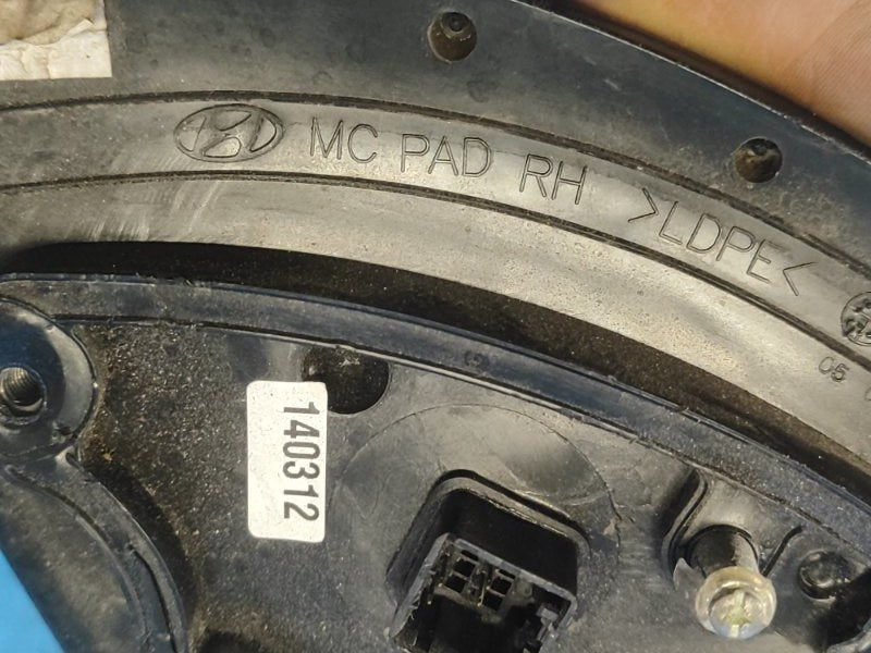 Mirror HYUNDAI ACCENT MC 06-10 Right.