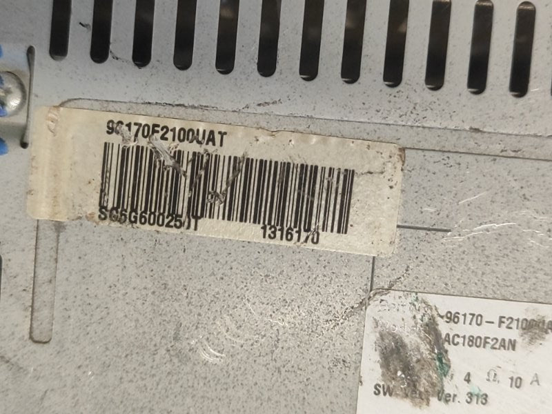 Radio Hyundai Elantra AD 16-